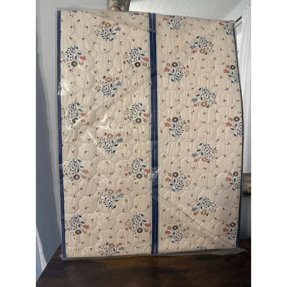 Vintage Prestige Country Charm Quilted Hanging Dress‎ Garment Bag NOS USA 54